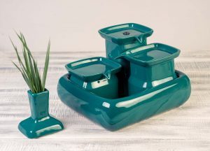 Seawave Katzengrasvase+Katzengrasssamen+Bio Erde