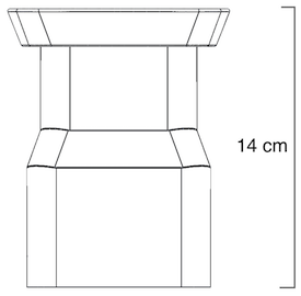 Keramik Trinkbrunnen Turm 2
