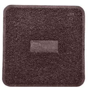 Alfombrilla mini marrón