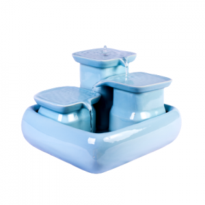 Fuente azul claro